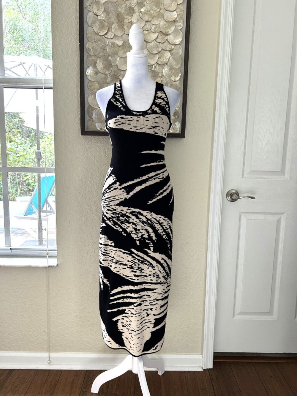 House of Harlow 1960 Palm Leaf Midi Dress
